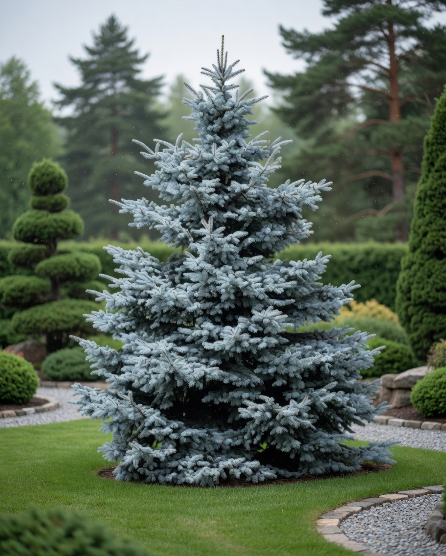 Picea pungens Glauca